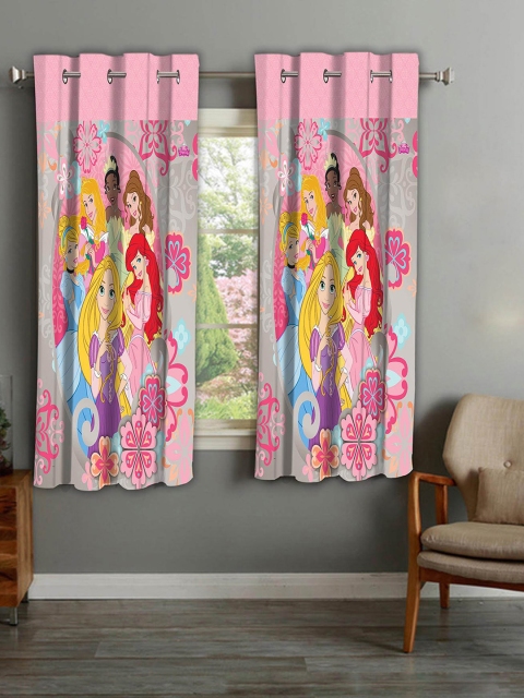 

Athom Trendz Kids Multicoloured Printed Single Window Curtain, Multi