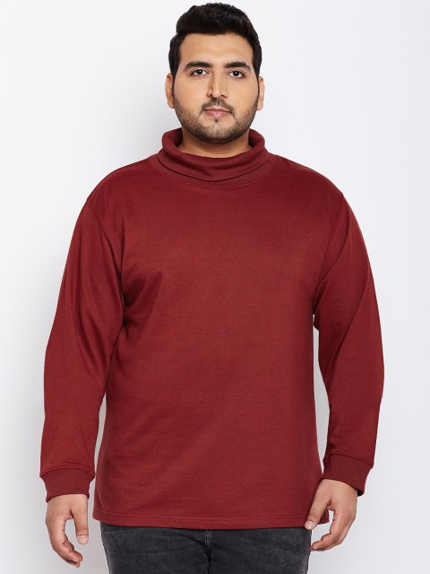 

Dream of Glory Inc Men Maroon Solid Sweatshirt