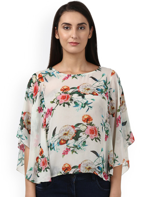 

Park Avenue Women White Printed Top