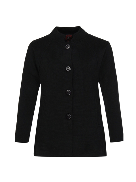 

Cayman Girls Black Woollen Coat