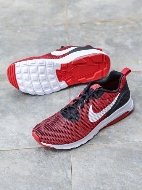 

Nike Men Red AIR MAX MOTION LW Sneakers