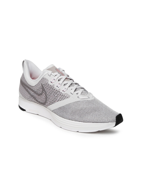

Nike Women Grey ZOOM STRIKE Running Shoes