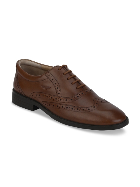 

Park Avenue Men Brown Genuine Leather Brogues