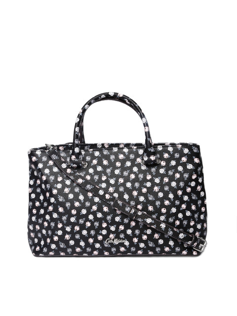 

Cath Kidston Black Printed Handheld Bag