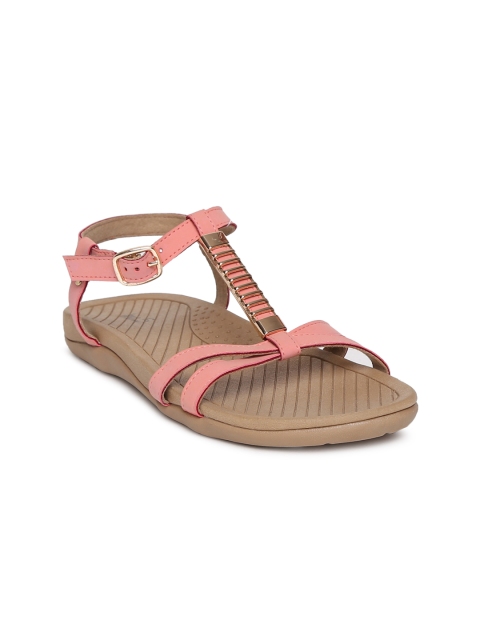 

Inc 5 Women Pink Solid Canvas Flats