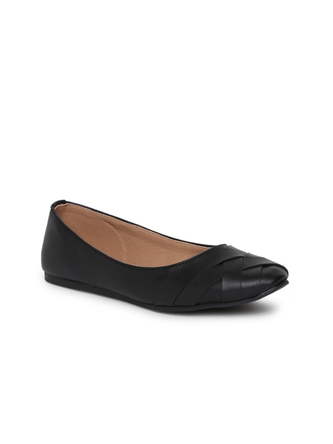 

Inc 5 Women Black Solid Ballerinas