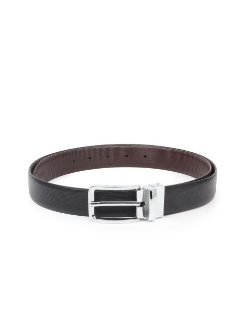 

CRUSSET Men Black & Brown Solid Belt