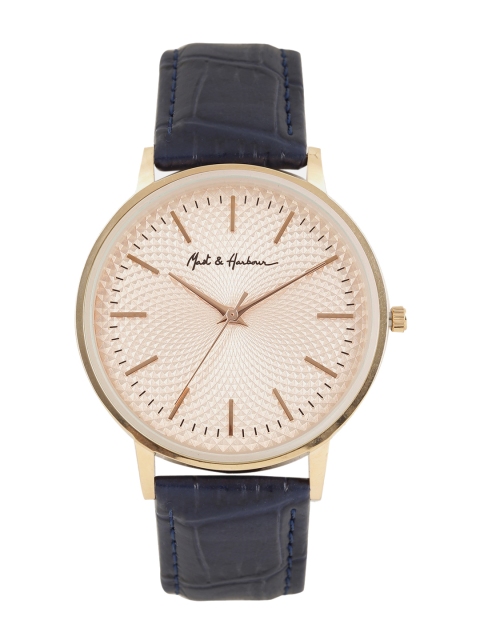 

Mast & Harbour Men Rose Gold-Toned Analogue Watch MH17-1C