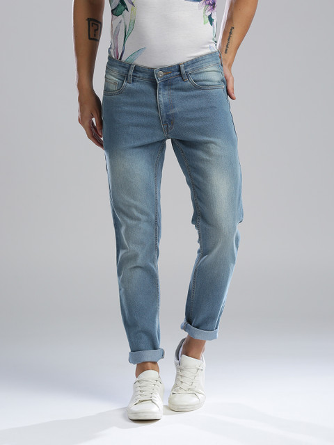 

Hubberholme Men Blue Slim Fit Mid-Rise Stretchable Jeans