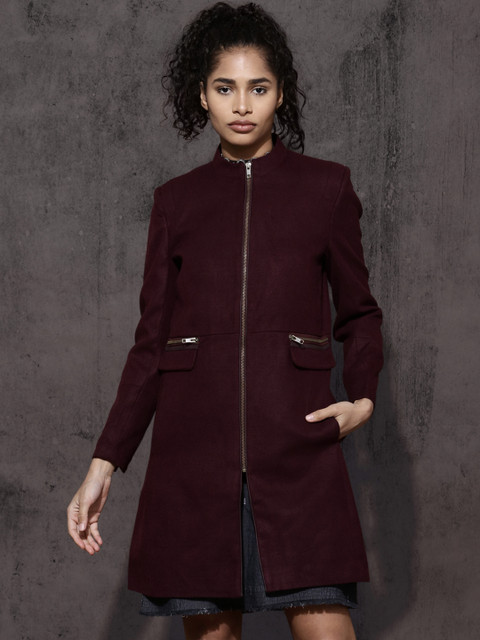 

Roadster Burgundy Coat