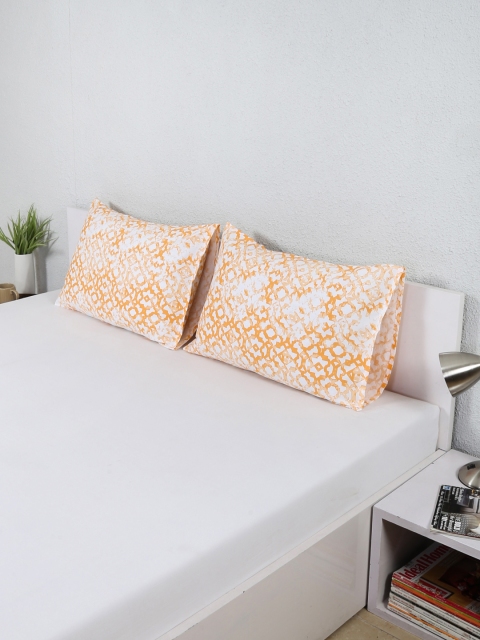 

House This Set of 2 Orange Printed 18"x 27" Rectangular Pillow Covers