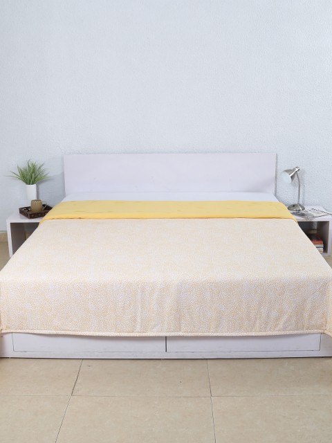 

House This Yellow Printed Mild Winters Double Dohar