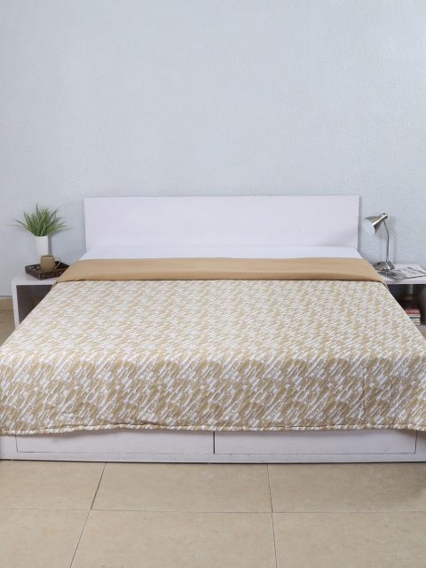 

House This Beige Printed Mild Winters Double Dohar