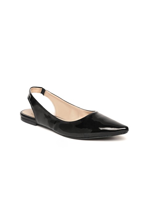 

Carlton London Women Black Solid Flats