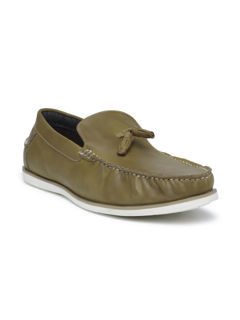 

San Frissco Men Tan Brown Tassel Loafers