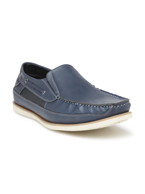 

San Frissco Men Navy Slip-Ons, Navy blue