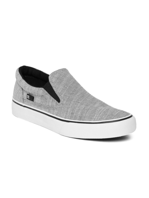 

DC Men Grey Slip-Ons