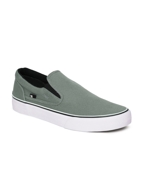 

DC Men Grey Slip-On Sneakers