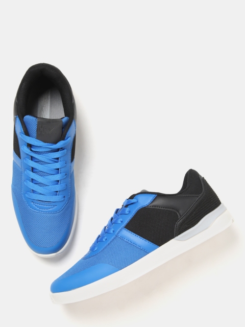 

HRX by Hrithik Roshan Men City Walk Blue & Black Sneakers