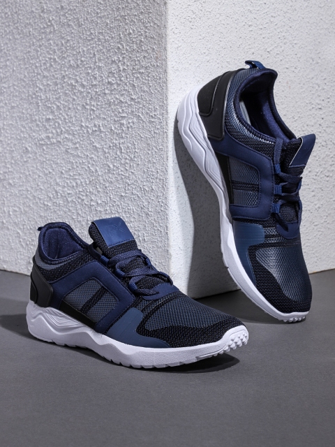 

HRX by Hrithik Roshan Men TwiLightweight Navy Blue Sneakers