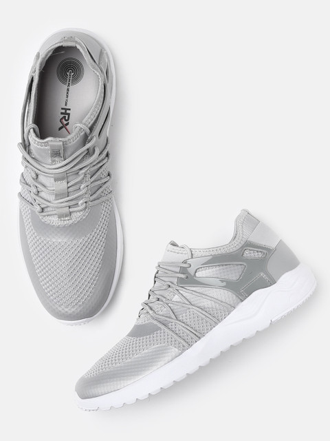 

HRX by Hrithik Roshan Men Active Grey Rebouncing Memory Foam Lightweight Sneakers