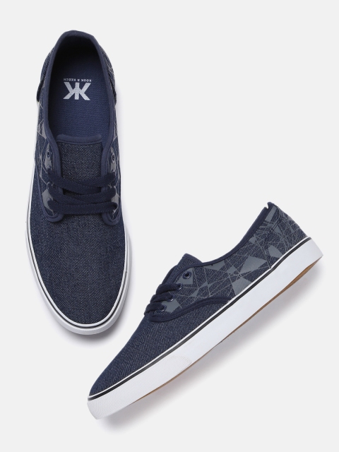 

Kook N Keech Men Navy Blue Sneakers