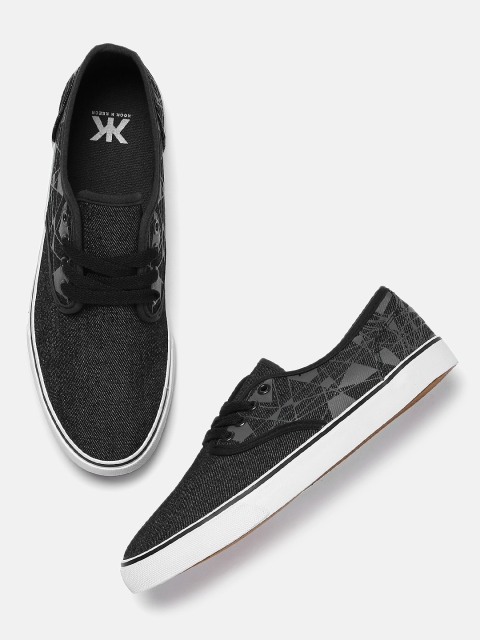 

Kook N Keech Men Black Sneakers