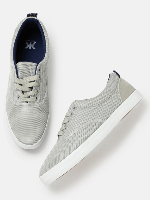

Kook N Keech Men Grey Sneakers