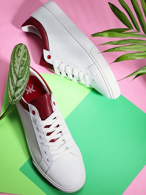 

Kook N Keech Men White Sneakers