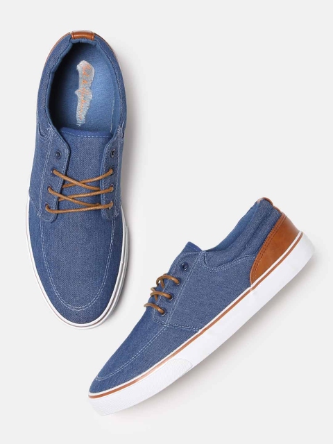 

Mast & Harbour Men Blue Sneakers