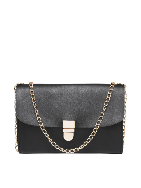 

red pout Black Solid Sling Bag