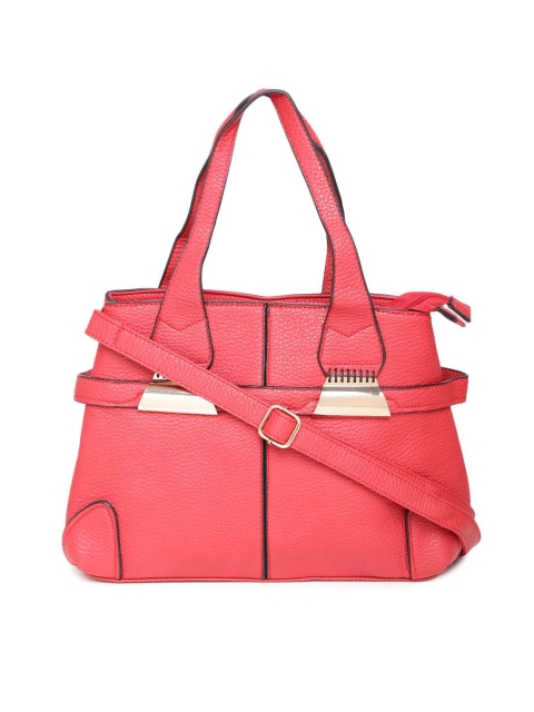 

red pout Red Solid Handheld Bag