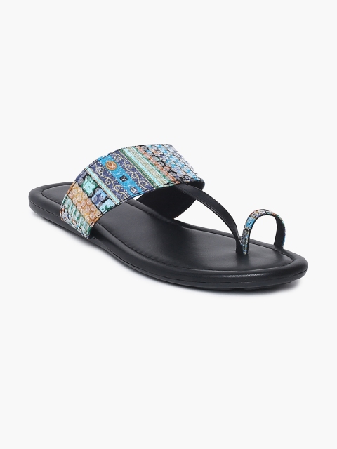 

Melange by Lifestyle Women Black Printed One Toe Flats