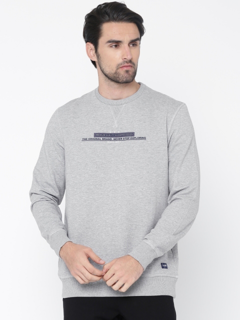 

Monte Carlo Men Grey Printed Sweatshirt