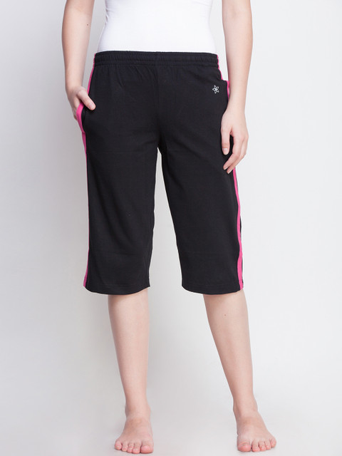 

Dollar Missy Black Relaxed Fit Lounge Shorts MMCC-541-PO1-R