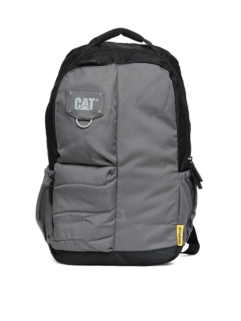 

CAT Unisex Grey & Black Bruce Solid Backpack