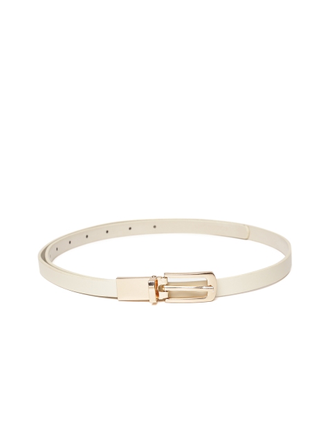 

Lino Perros Women Off-White Solid Belt