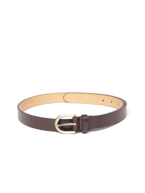 

Lino Perros Women Coffee Brown Solid Belt