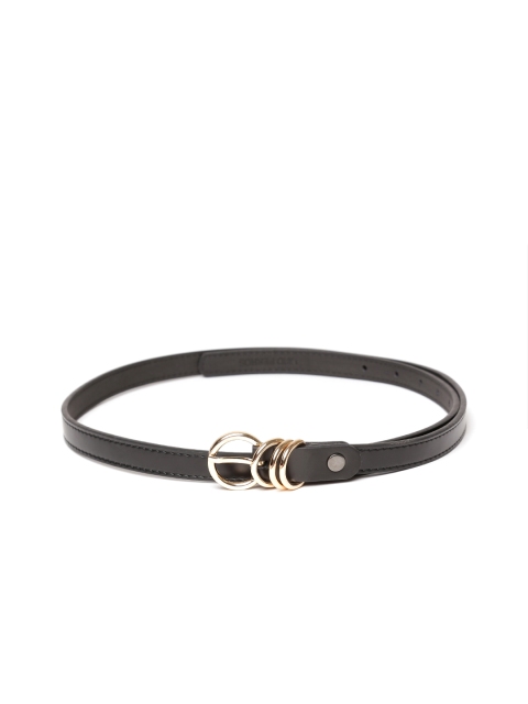 

Lino Perros Women Black Solid Belt