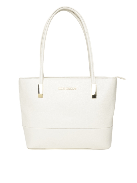

Lino Perros Off-White Solid Shoulder Bag