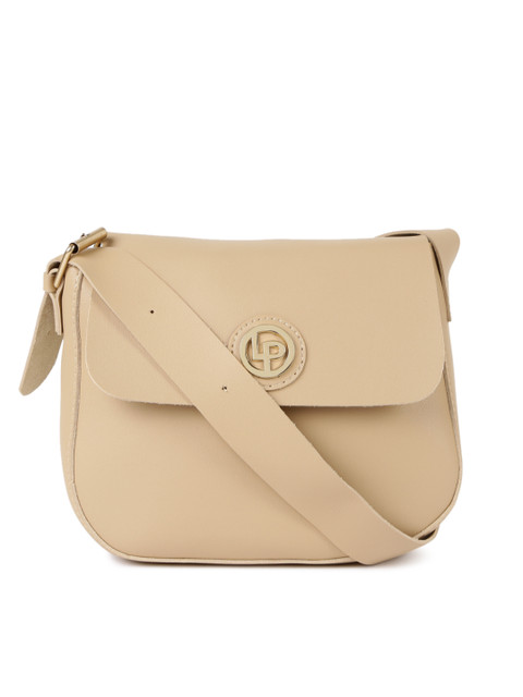 

Lino Perros Beige Solid Sling Bag