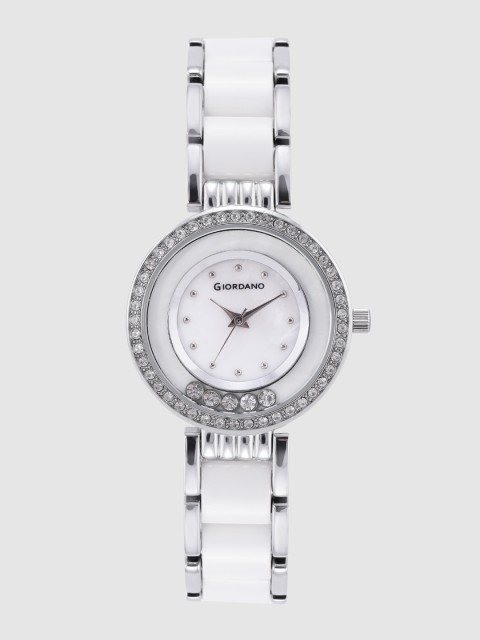 

GIORDANO Women Off-White Analogue Watch 60063-11