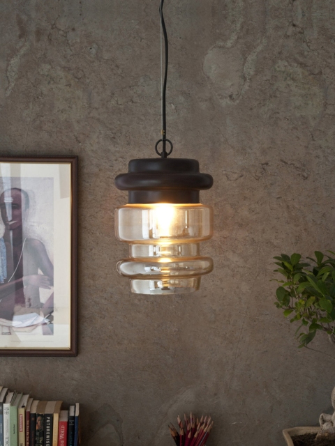 

THE LIGHT STORE Gold Tiered Pendant Lamp