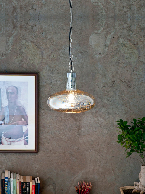 

The Light Store Silver Circular Pendant Lamp