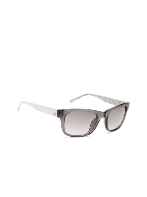 

Calvin Klein Unisex Rectangle Sunglasses 3140 097 52 S, Grey