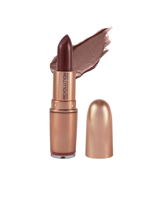 

Makeup Revolution London Rose Gold Lipstick Private Members Club FPG01 3.2 gm, Burgundy