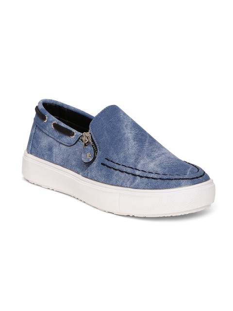 

red pout Women Blue Slip-On Sneakers