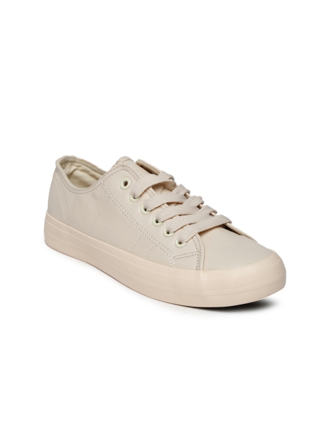 

People Women Beige Sneakers