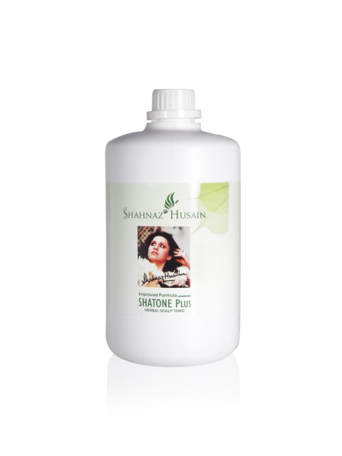 

Shahnaz Husain Shatone Plus Herbal Scalp Tonic - 1000 ml, White