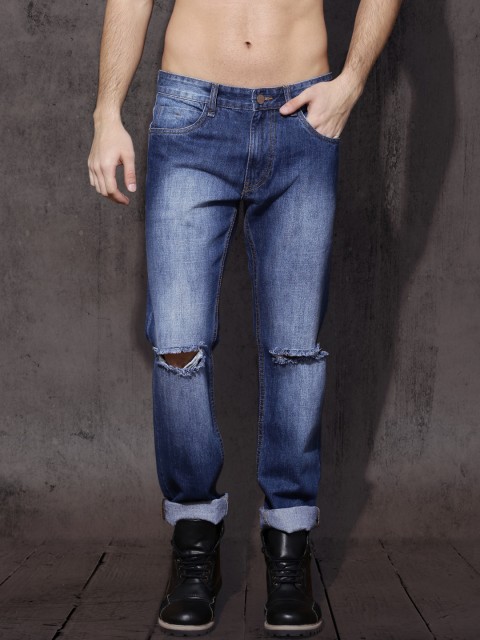 

Roadster Men Blue Slim Fit Mid-Rise Clean Look Jeans